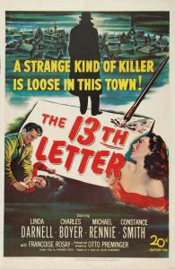    The 13th Letter / 1951  online 